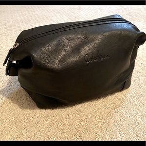 Cole Haan Leather Toiletry Bag